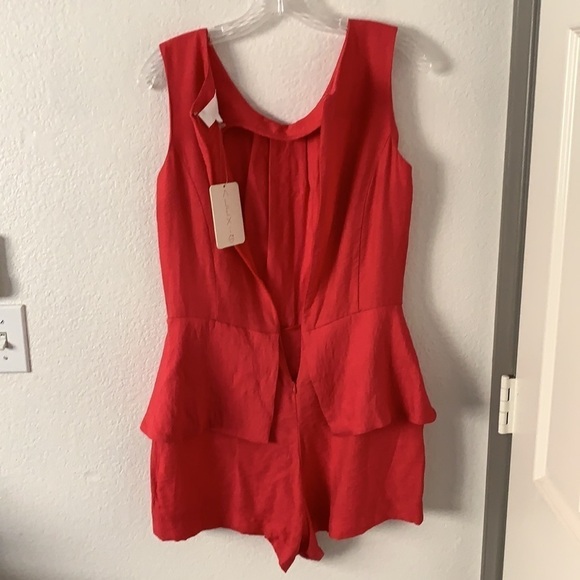 Alexis Luiz Romper with Peplum - Picture 3 of 15